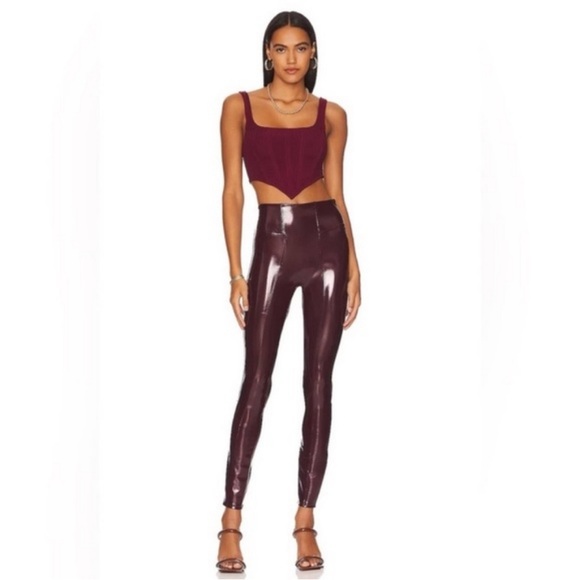 SPANX Pants - Spanx Faux Patent Leather Leggings – 1X